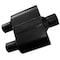 Flowmaster 13-14 MUSTANG SUPER 10 SERIES MUFFLER, 3.00IN IN (C) / 2.50IN OUT (D): EA, 409S STAINLESS STEE 8430152 - alternate 1